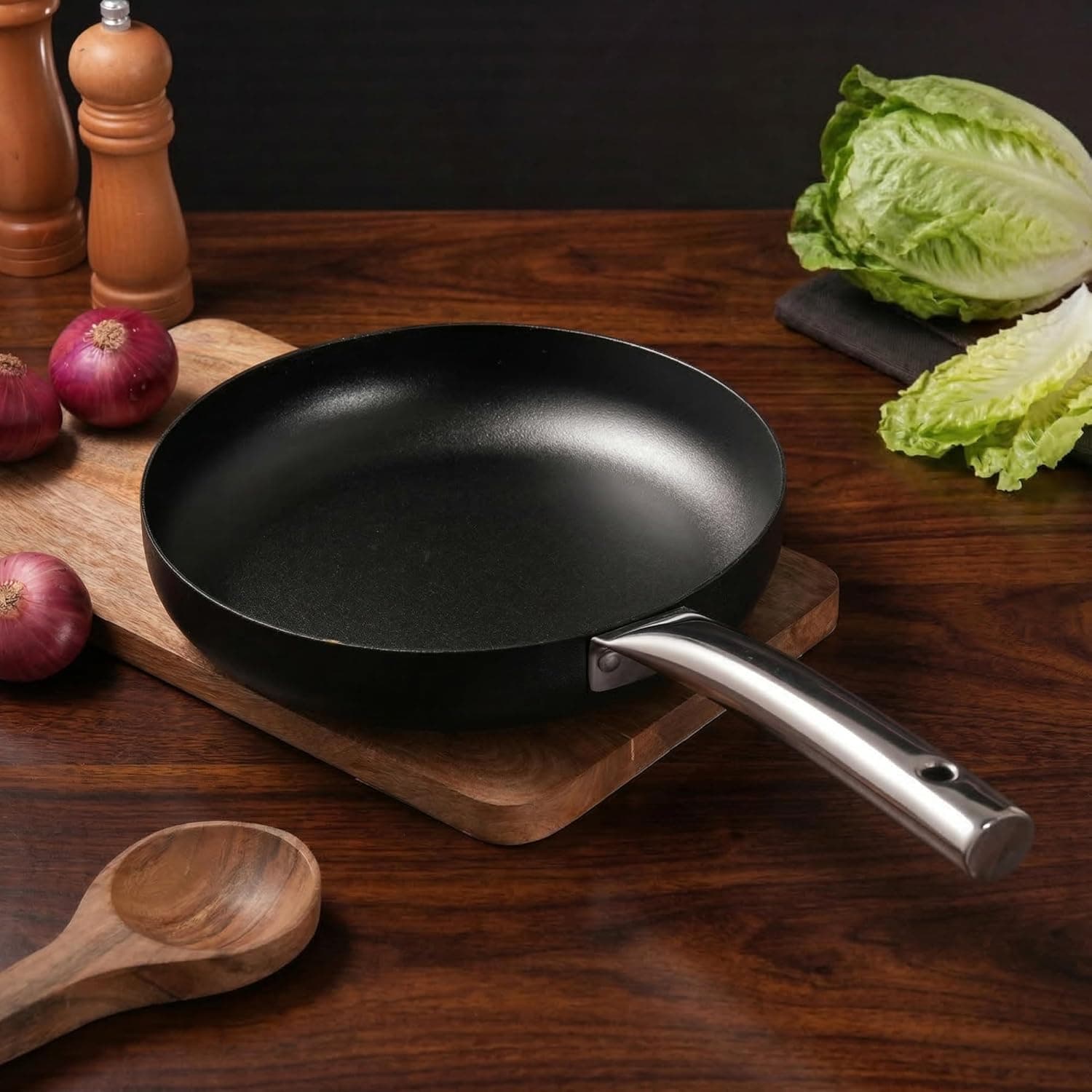 Lifelong Carbon Steel Fry Pan 24cm