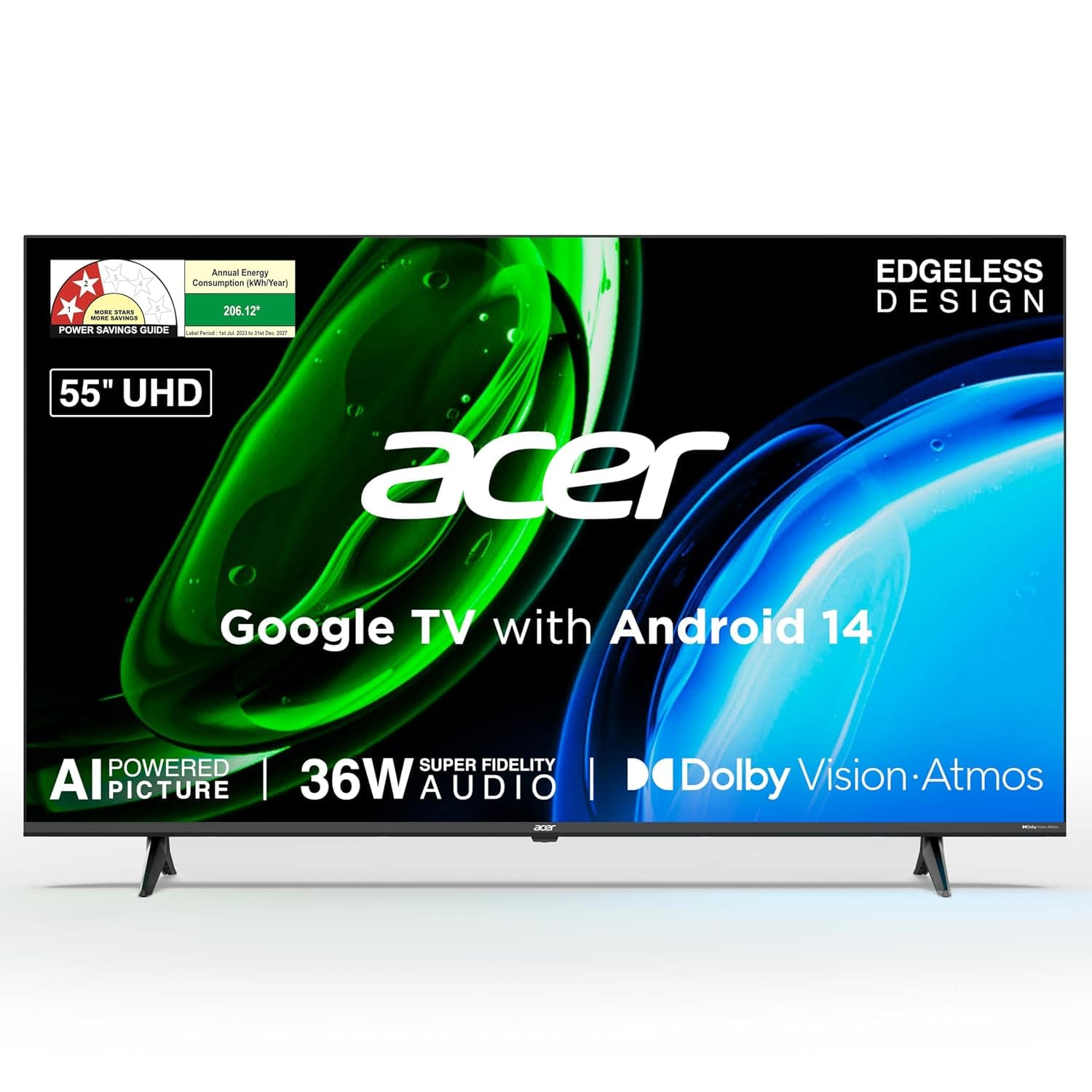 Acer 55-inch Ultra I Series 4K Google TV AR55UDGGU2875BD