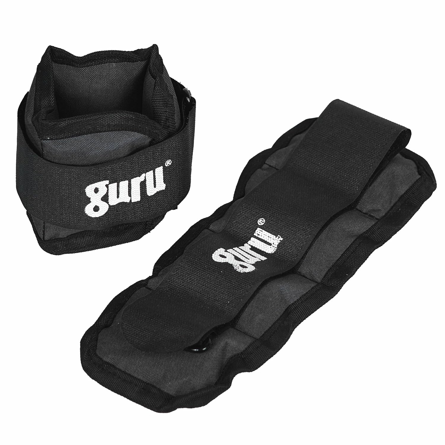 GURU Ankle Weights Pack of 2 Pieces, Wrist Strap For Gym Ankle Weight Cuff For Men & Women For Training, Workout