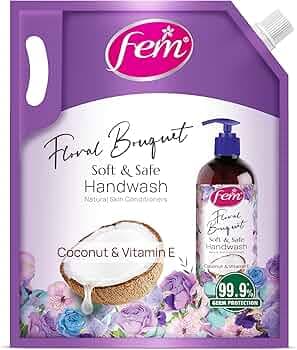 Dabur Fem Floral Bouquet Handwash Refill 1500ml