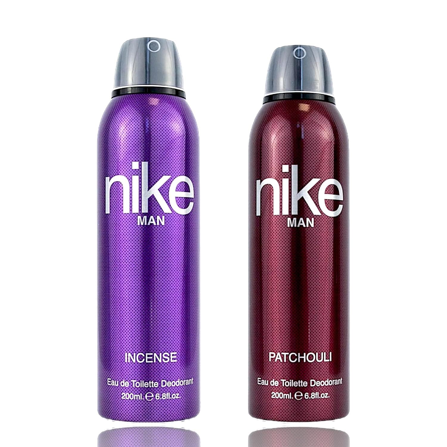 Nike Incense & Patchouli Deodorant Spray For Men - Dual Pack (200Ml Each) | Long-Lasting, Bold Fragrance, Deos For Men,Assorted