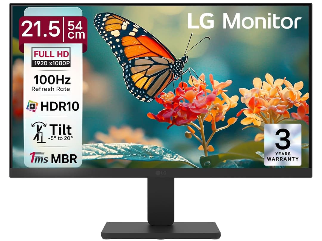 LG 22U401A 22 Inch FHD 100Hz VA Monitor