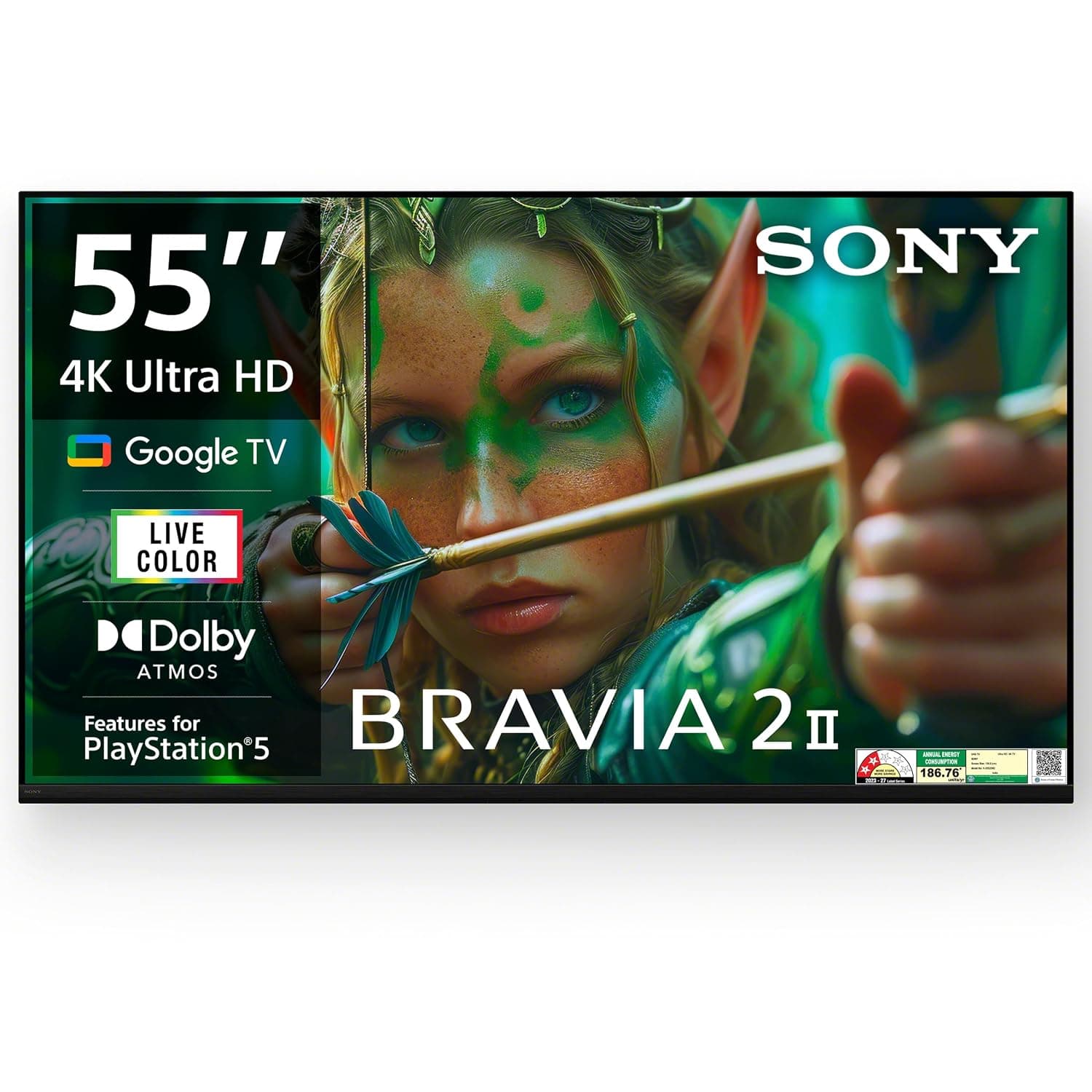 Sony BRAVIA 2M2 55 Inch 4K Smart Google TV K-55S25M2
