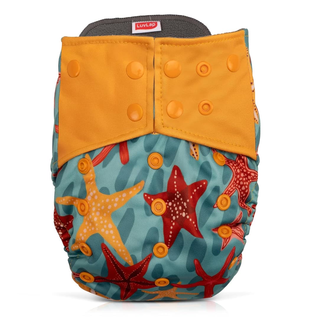 LuvLap Reusable Baby Cloth Diaper with Insert