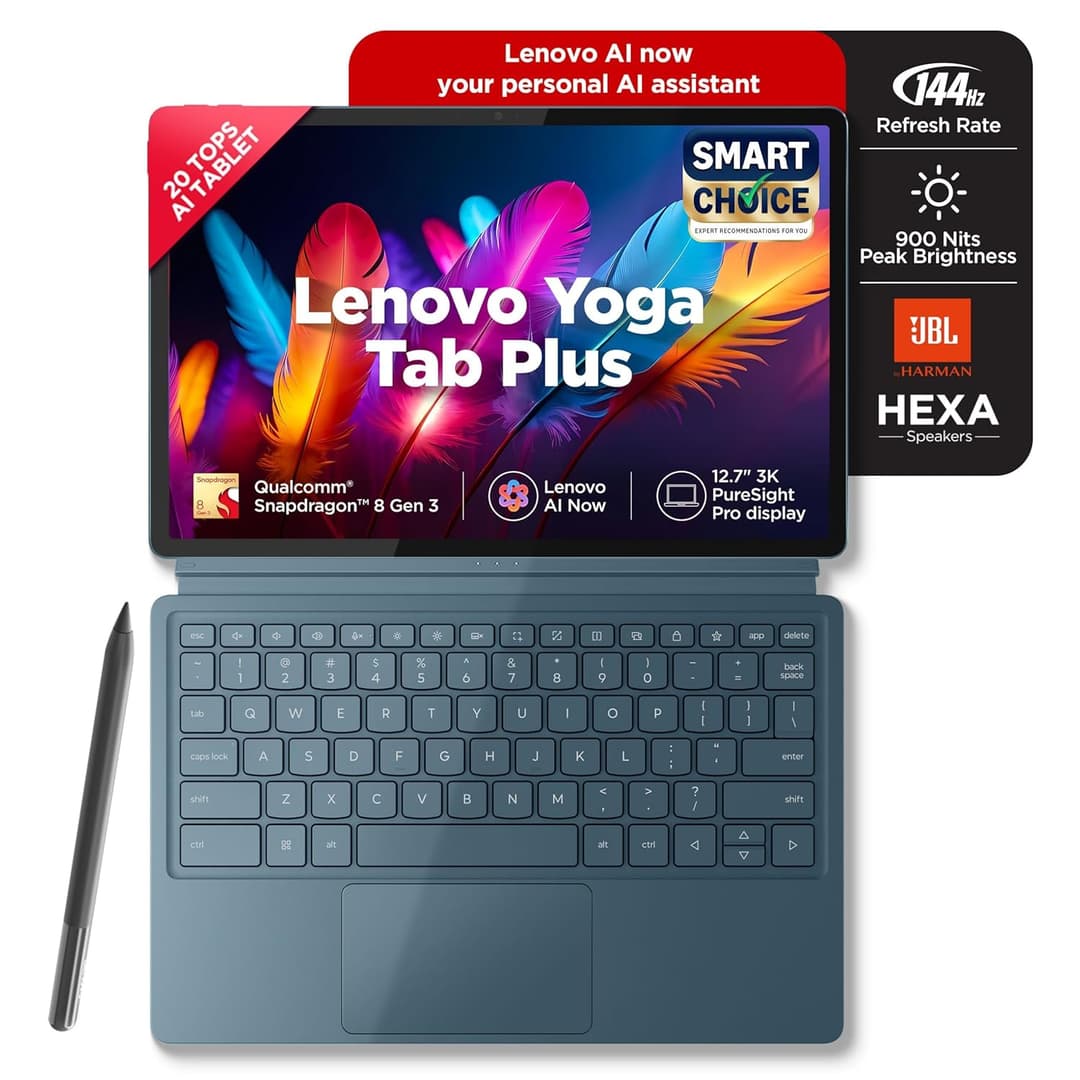 Lenovo Yoga Tab Plus 12.7-inch Tablet (16GB RAM, 512GB ROM)