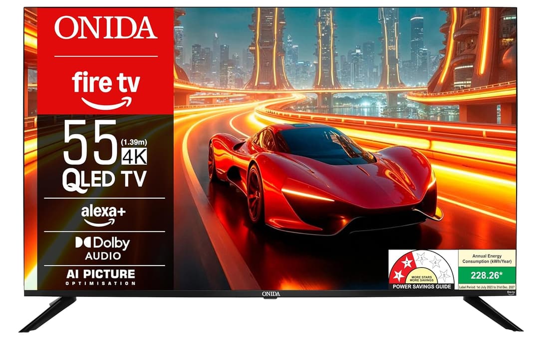 Onida 55 Inch 4K QLED Smart Fire TV Q55UDI