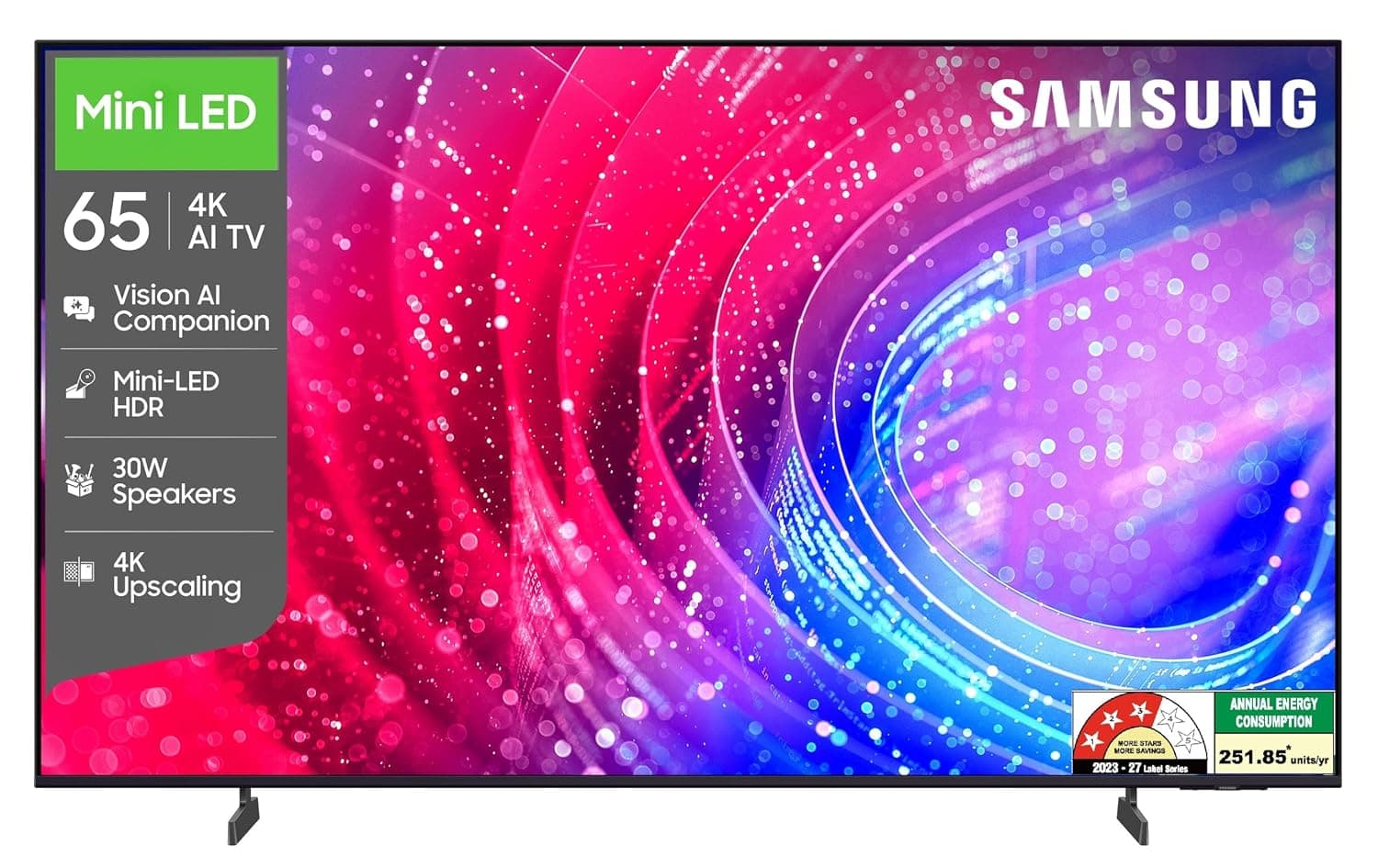 Samsung 65 inch Mini LED 4K Smart TV UA65M2EHAULXL