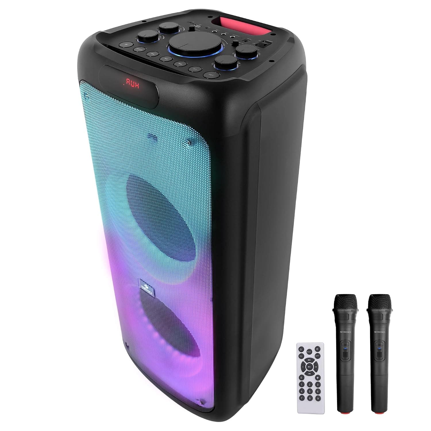 Zebronics Thump 700 120W Party Speaker with 2 Wireless Mics