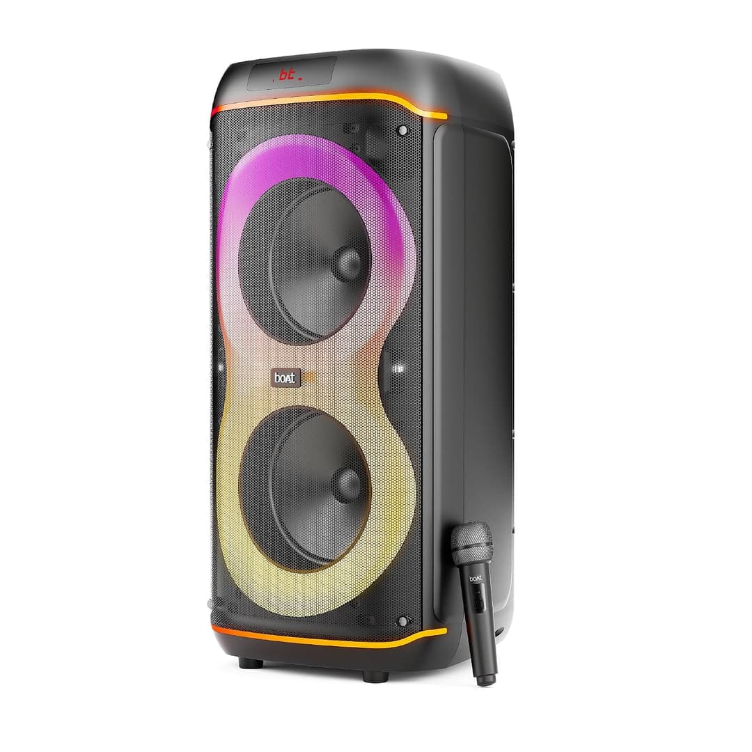 boAt PartyPal 390 Plus 160W Party Speaker with Wireless Mic