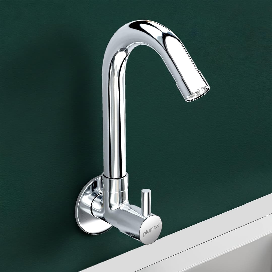 Plantex MKS-1277 Wall Mount Kitchen Sink Tap