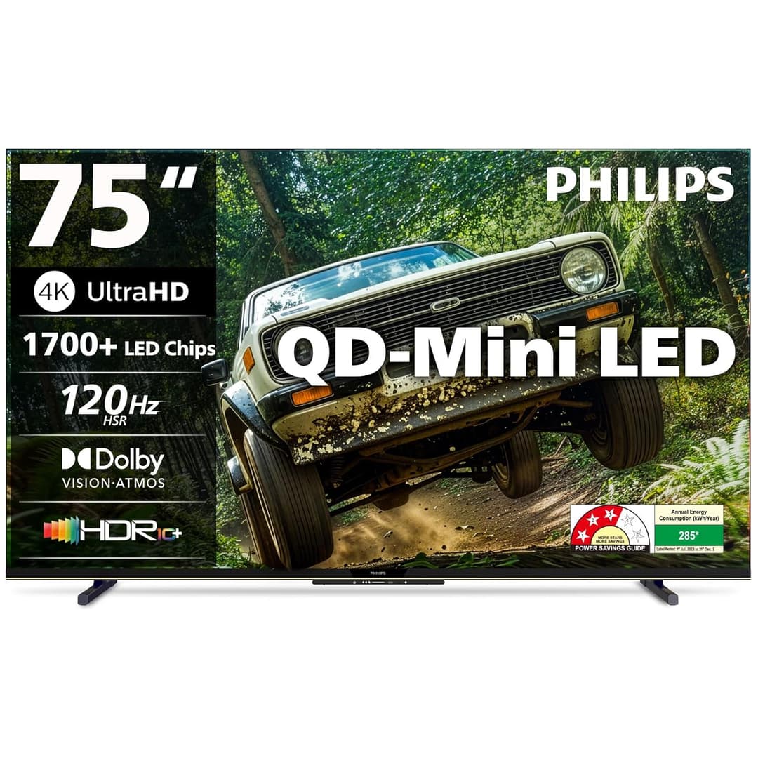 Philips 75 inch 4K QD-Mini LED Google TV 75MLED610/94