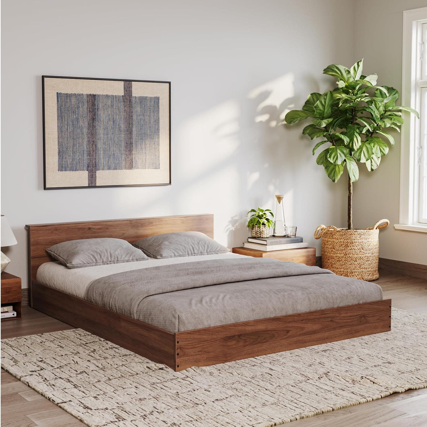Wakefit Cosmo Queen Size Non-Storage Bed