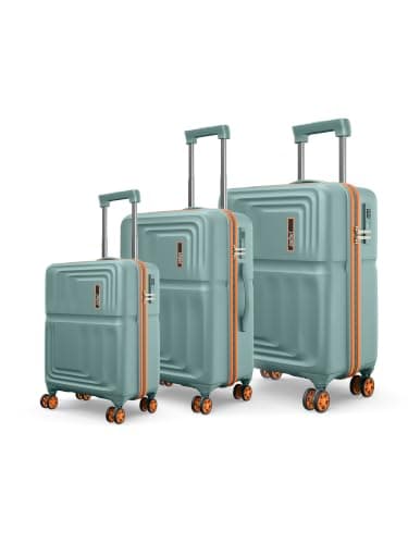 Safari Roma Hard Luggage Trolley Bag Set (Cabin, Medium, Large)