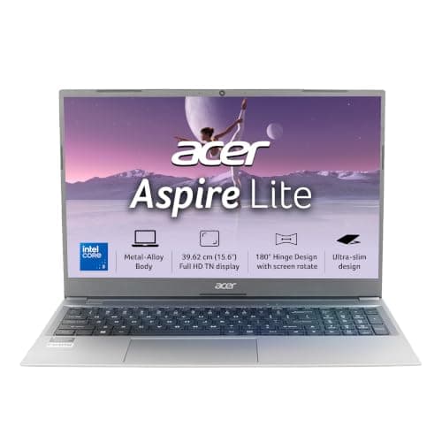 Acer Aspire Lite 15.6-inch Laptop (Core 3-100U, 8GB, 512GB SSD)
