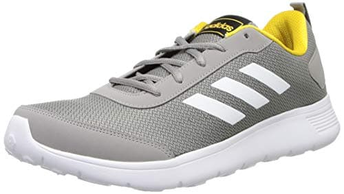 Adidas Men's Clear Factor M Running Shoe- DOVGRY/FTWWHT/HAZYEL, 10 UK