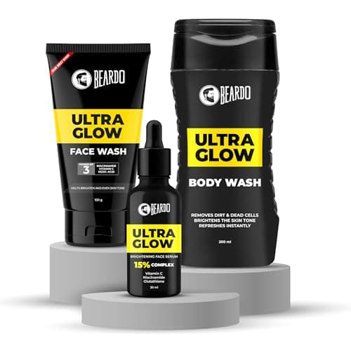 Beardo Alpha Glow Up Kit for Men (Pack of 3)