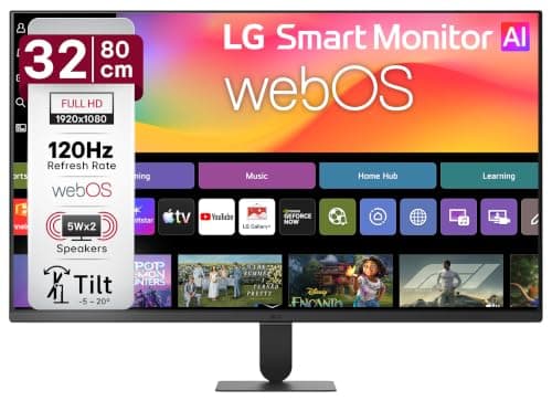 LG 32U501SB 32 Inch Full HD webOS Smart Monitor