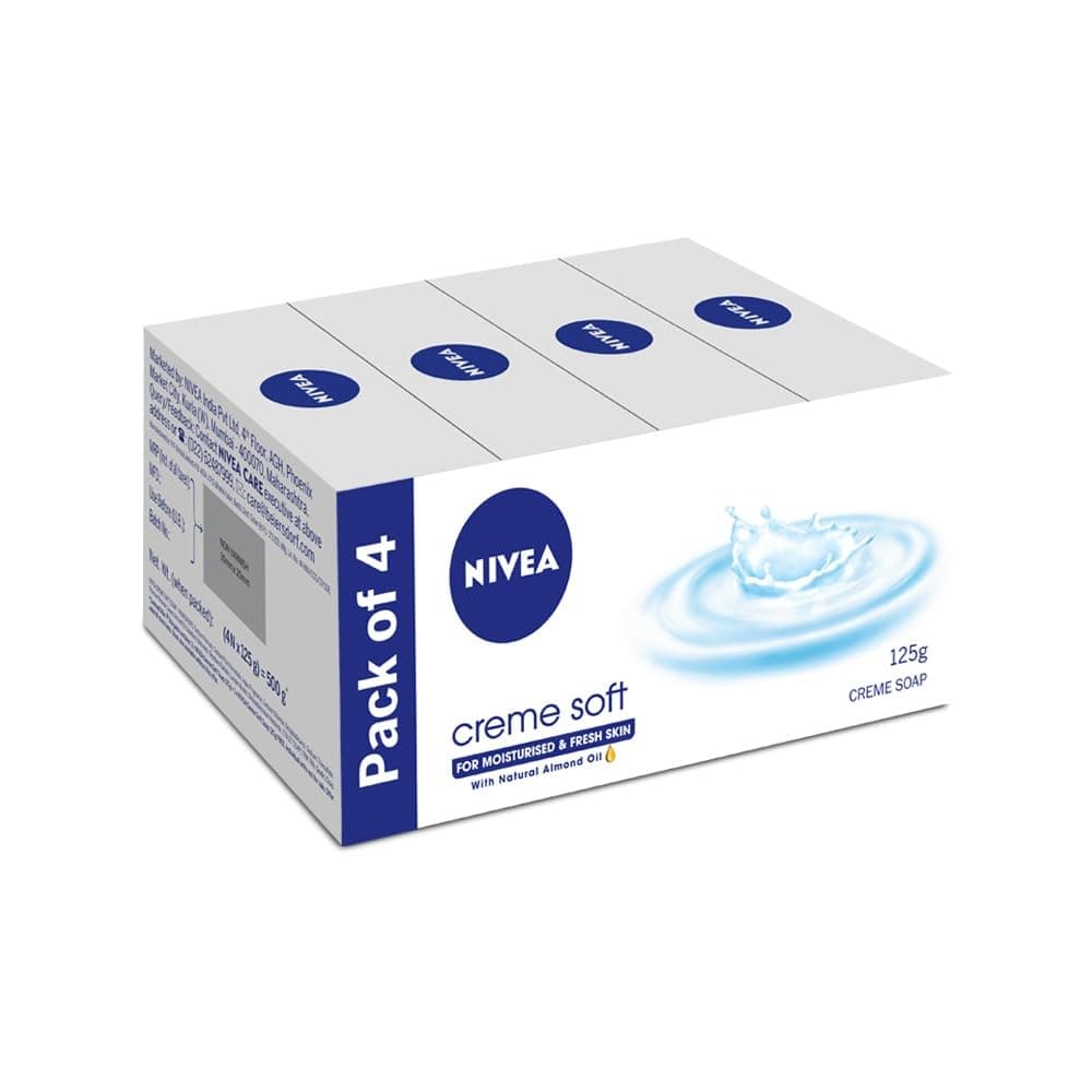 NIVEA Creme Soft Soap (4 x 125g)