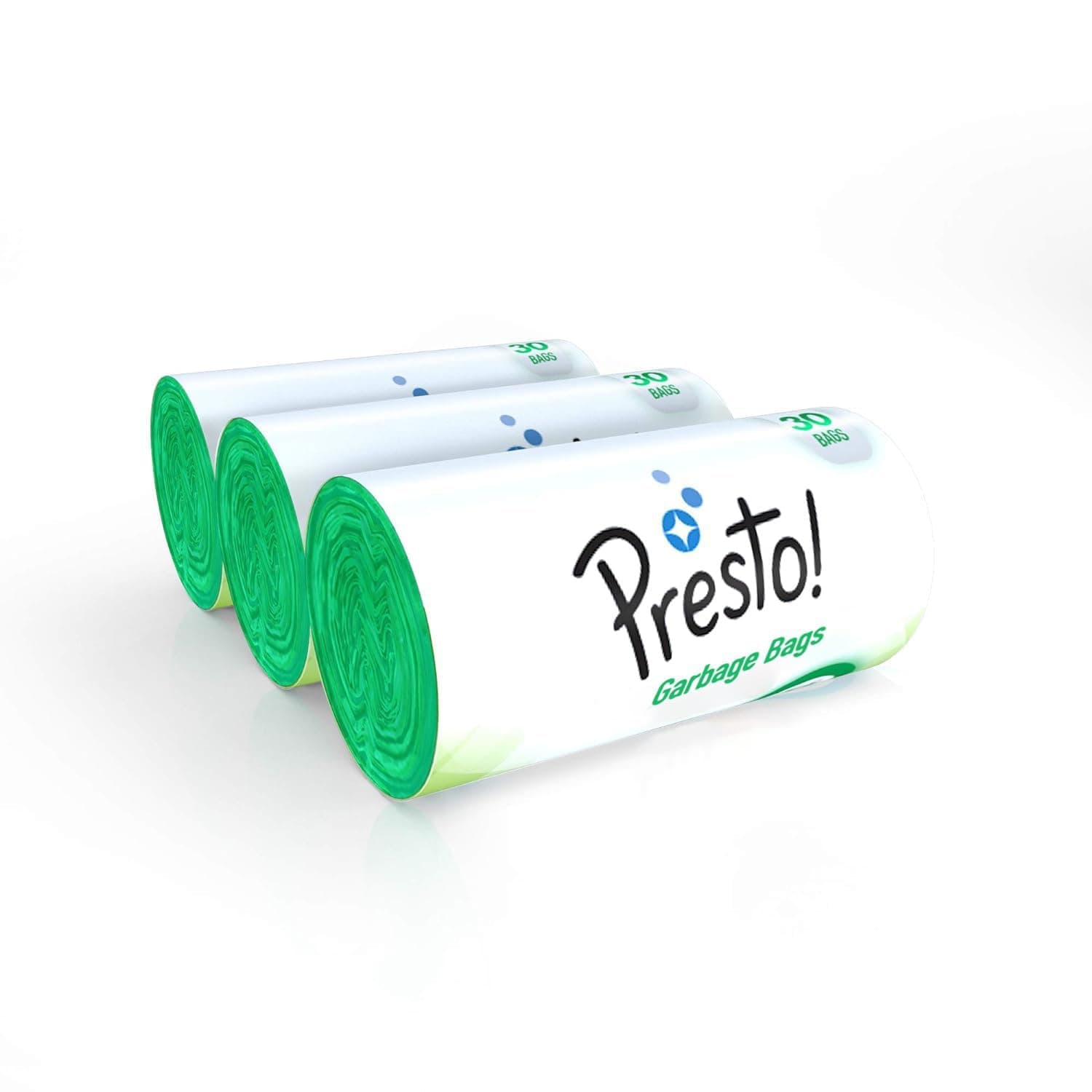 Amazon Brand Presto Garbage Bags Medium 90 Count