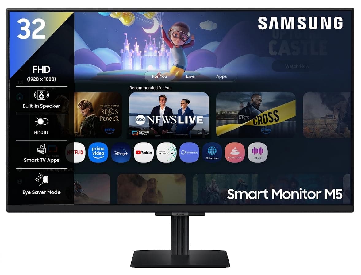 Samsung 32 Inch M5 FHD Smart Monitor