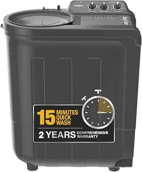 Whirlpool 7.5 Kg 5 Star Semi-Automatic Top Load Washing Machine