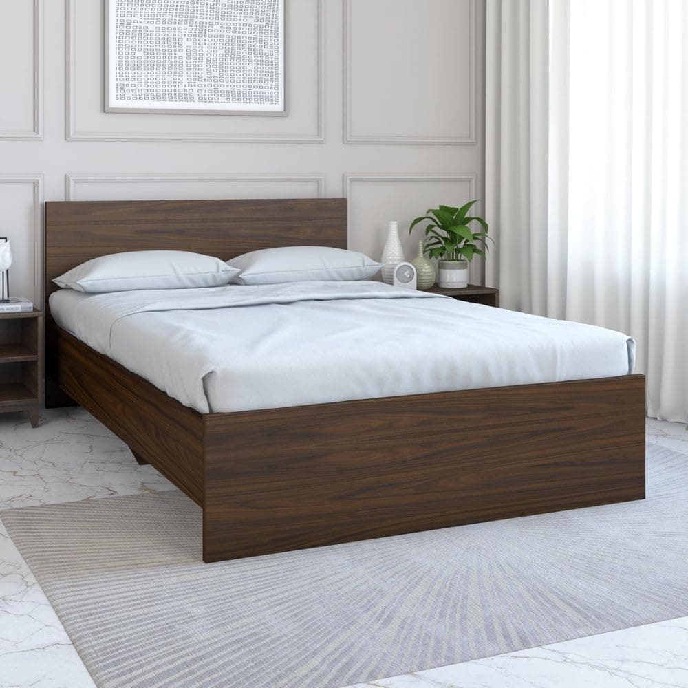 Nilkamal Arthur Engineered Wood Double Bed Without Storage