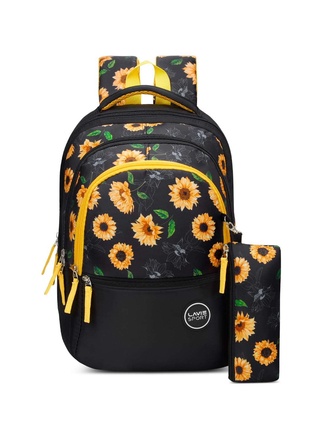 Lavie Sport Golden Bloom Backpack 22L with Rain Cover