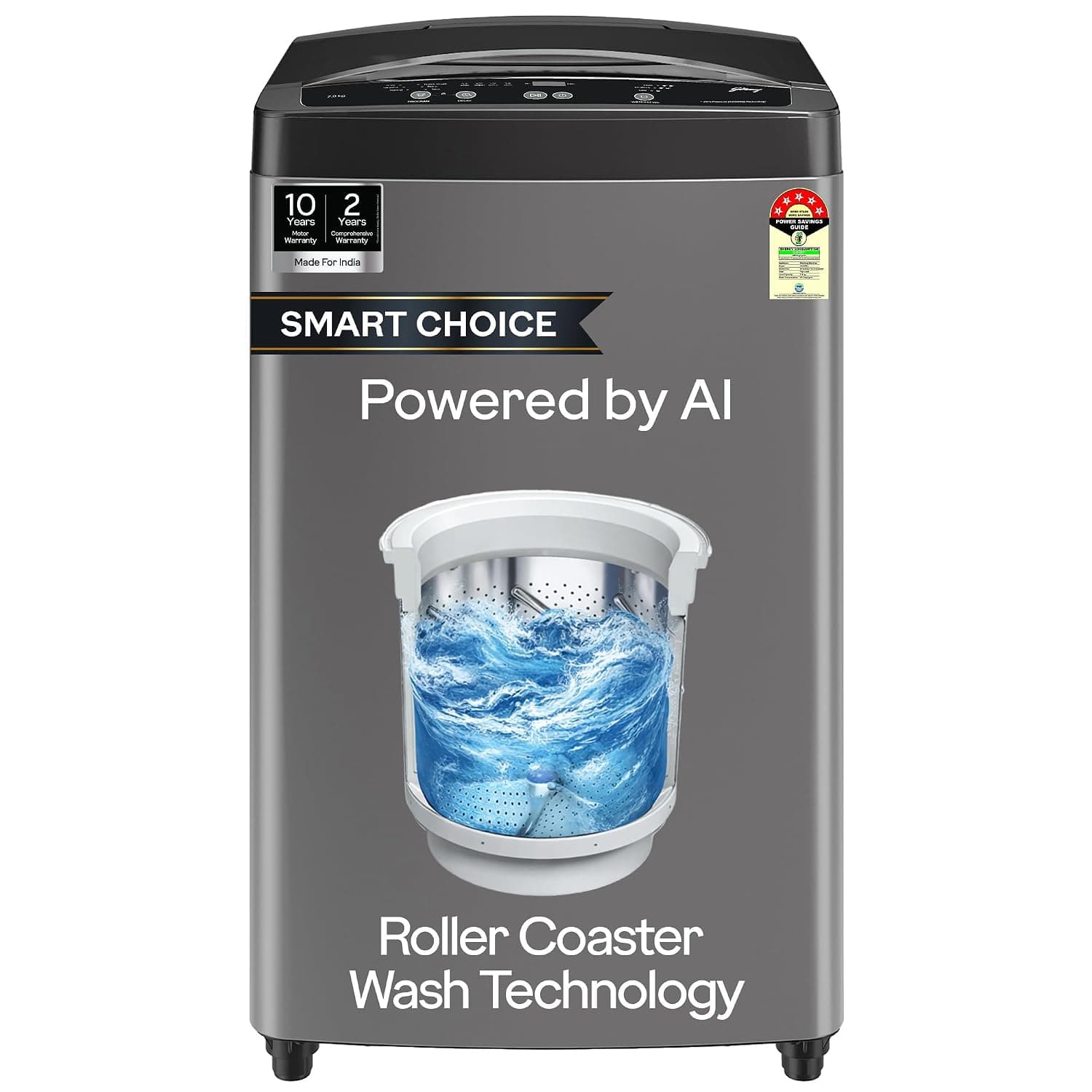 Godrej 7 Kg 5 Star Fully-Automatic Top Load Washing Machine