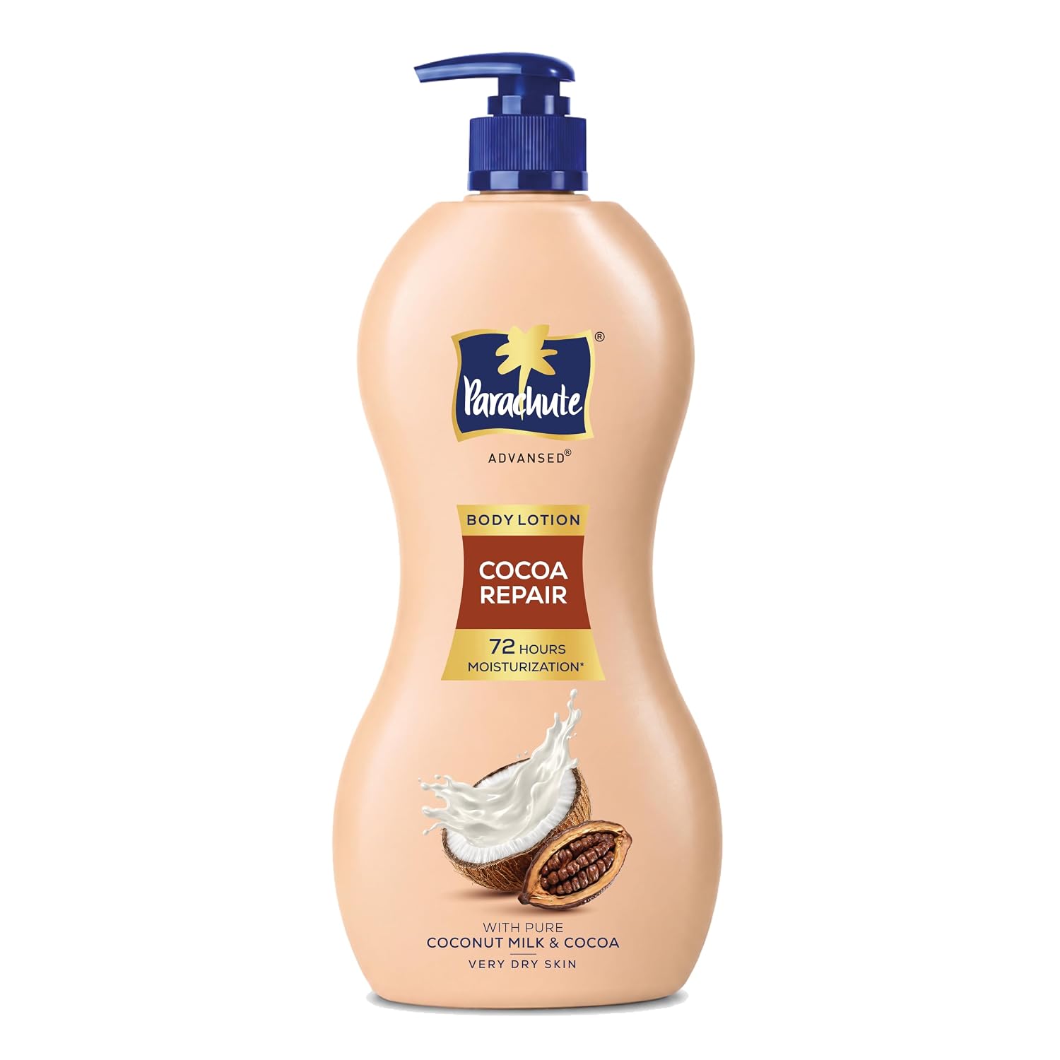 Parachute Advansed Cocoa Repair Body Lotion, Intense Moisture, 600ml