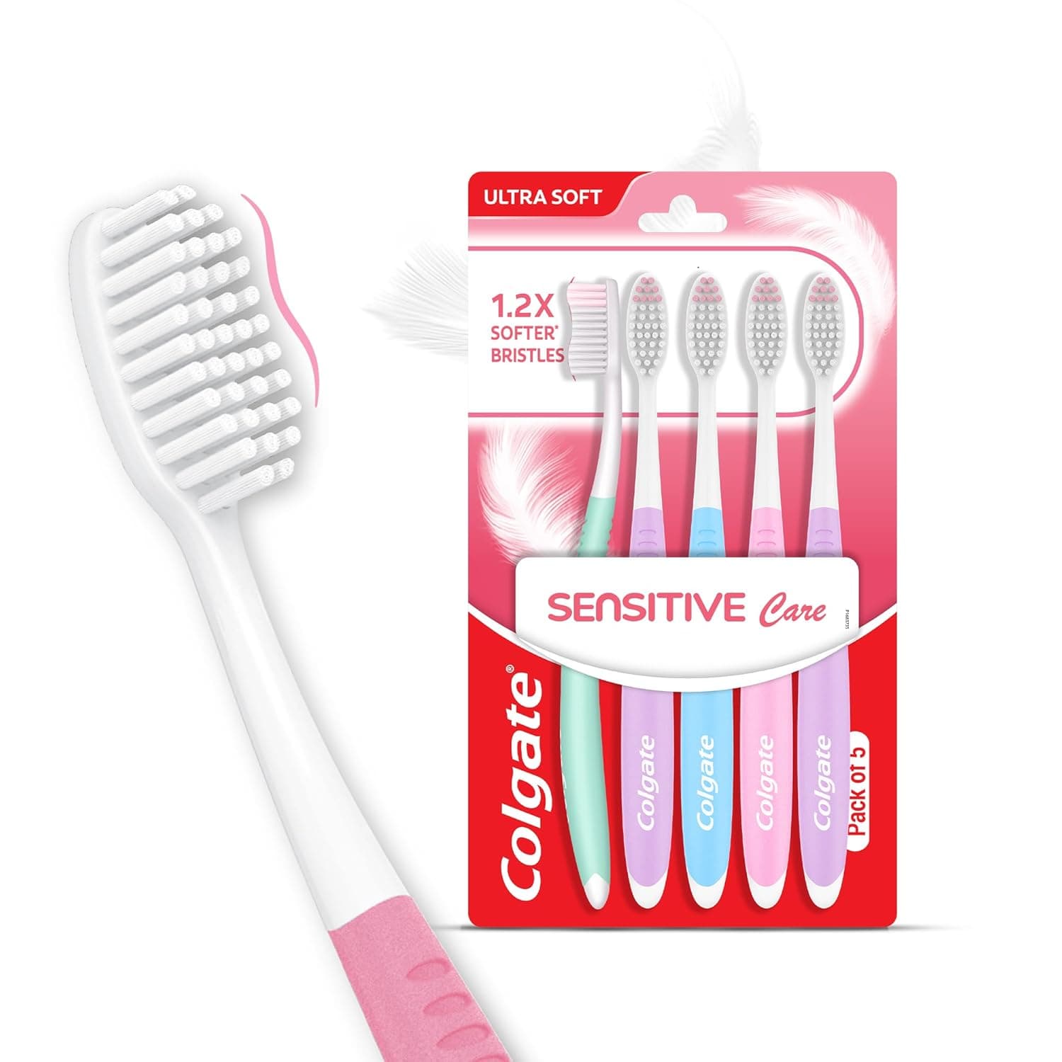 Colgate Sensitive Care Ultra Soft Toothbrush (Pack of 5)