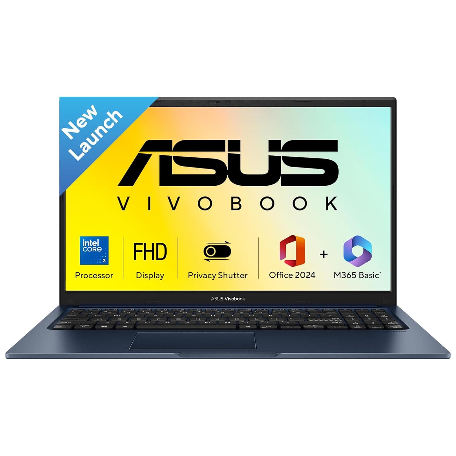 ASUS Vivobook 15 Intel Core 3 100U Laptop