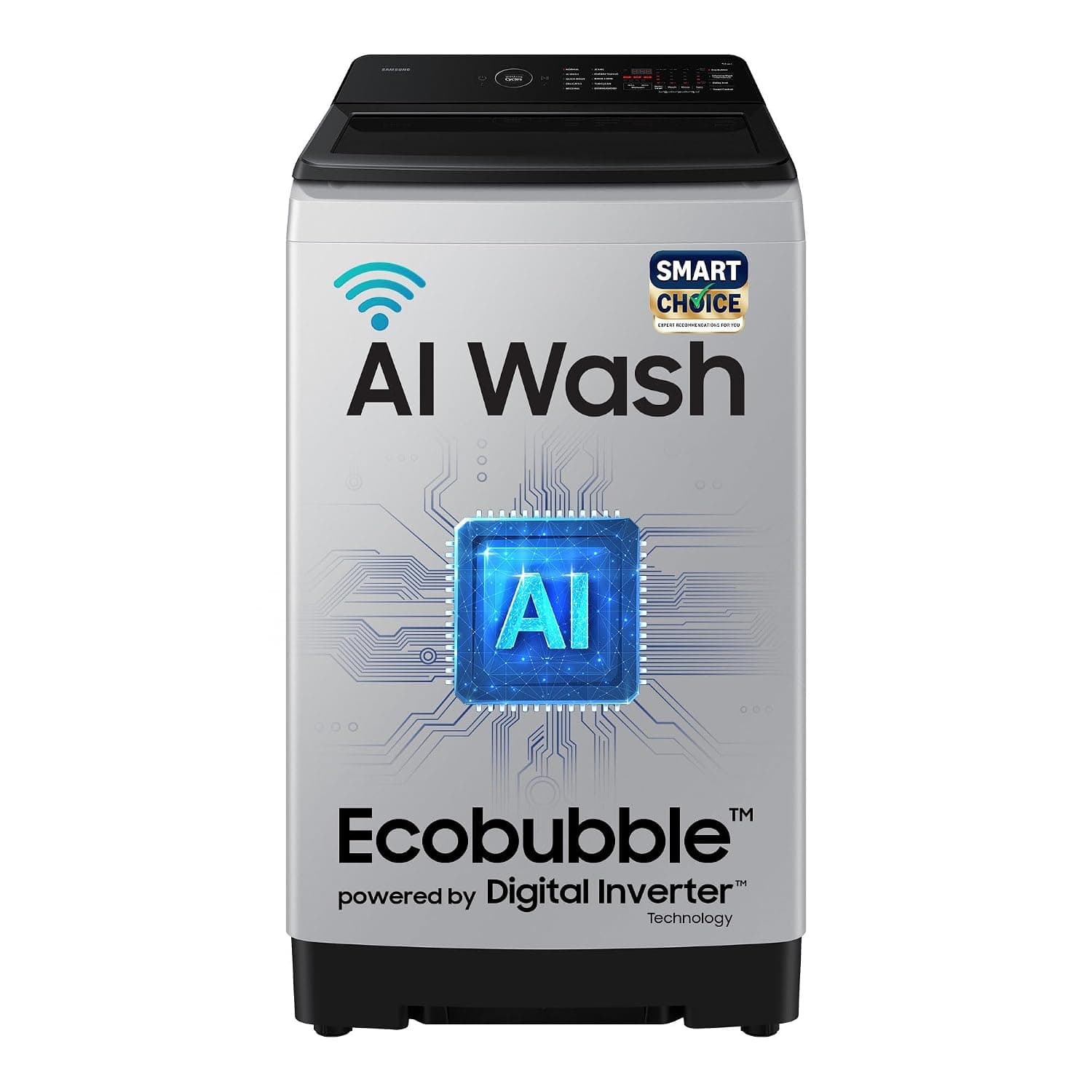 Samsung 10 Kg 5 Star AI Ecobubble Top Load Washing Machine
