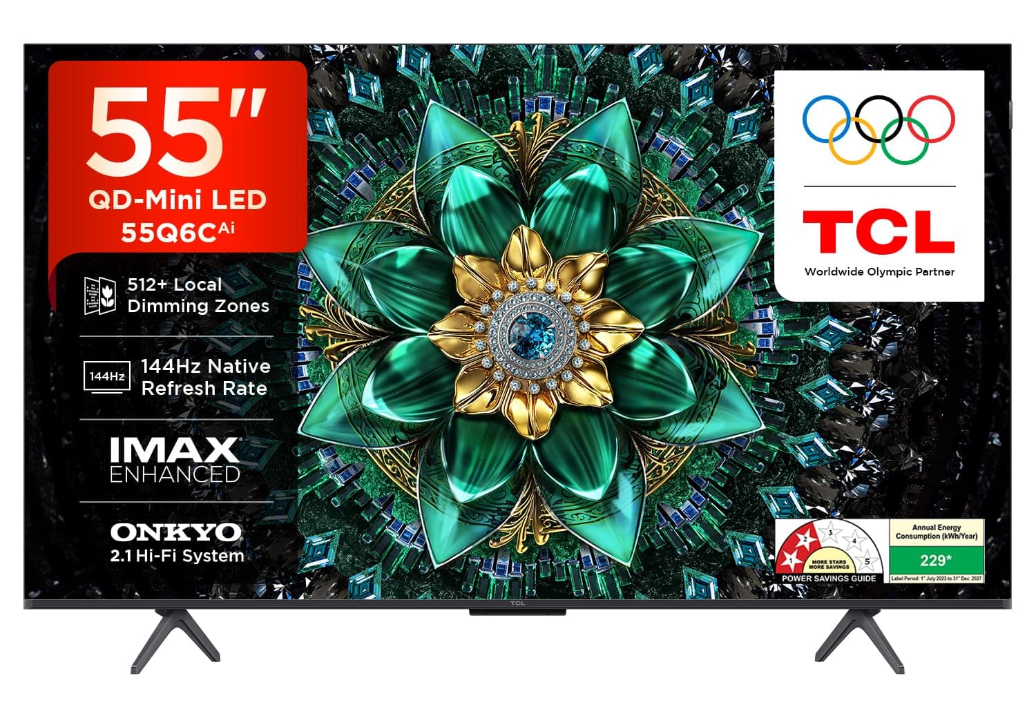 TCL 55-inch 4K QD-Mini LED Google TV 55Q6C