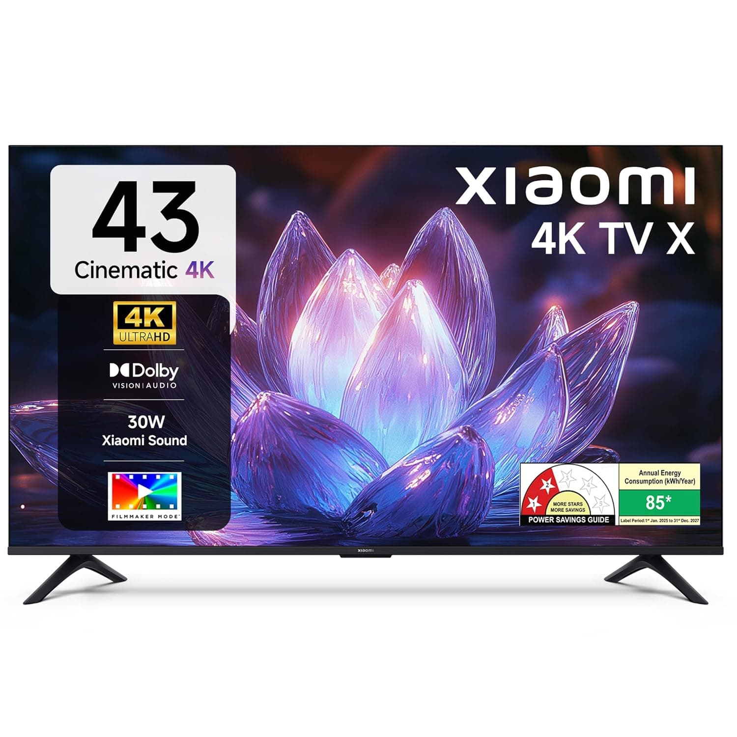 Xiaomi 43 Inch 4K Ultra HD Smart Google TV L43MB-AIN
